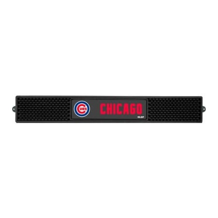 Fanmats FanMats Drink Mat, MLB - Chicago Cubs, 3-1/4" x 24" x 1" 14042